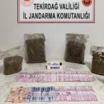 Tekirdağ'da 3 kilo bonzai şehre girmeden yakalandı