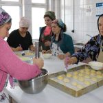 Depremzedeler, Edirne'de yemek kursuna katıldı