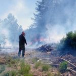 Muğla'da temizlik yapmak isterken ormanı yaktı