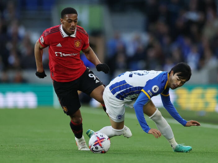 Manchester United'da sakatlanan Anthony Martial, kupa finalinde oynayamayacak