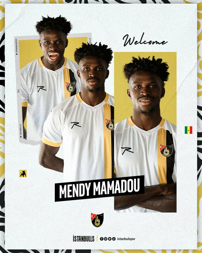 İstanbulspor, Mendy Mamadou ile sözleşme imzaladı