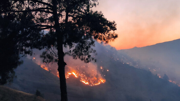 Kahramanmaraş 14 saat boyunca alev alev yandı