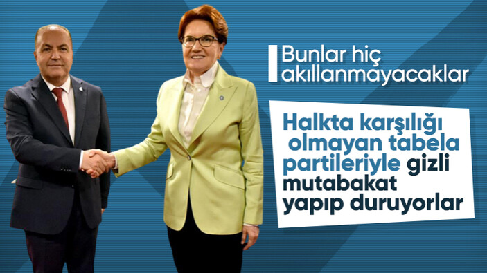 Meral Akşener, ANAP Genel Başkanı İbrahim Çelebi'yi kabul etti