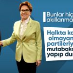 Meral Akşener, ANAP Genel Başkanı İbrahim Çelebi'yi kabul etti