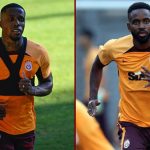 Zaha ve Bakambu, Galatasaray ile ilk idmanlarına çıktı