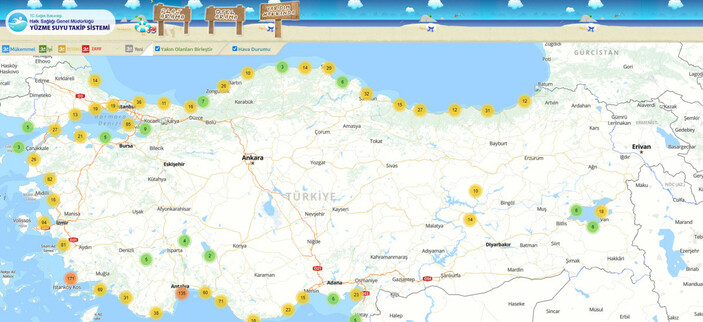 Sağlık Bakanlığı'nın tatilciler için hayata geçirdiği uygulama: Yüzme Suyu Takip Sistemi