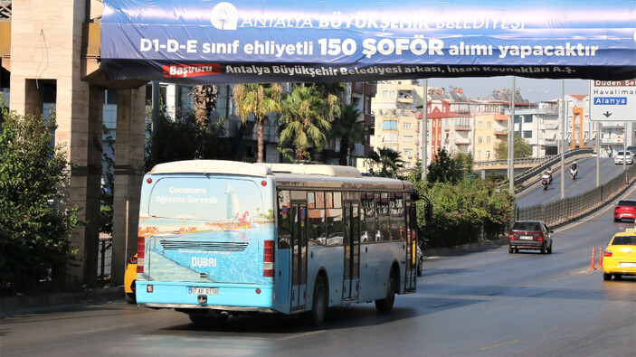 Antalya’da 120 kişilik şoför açığı kapanmadı