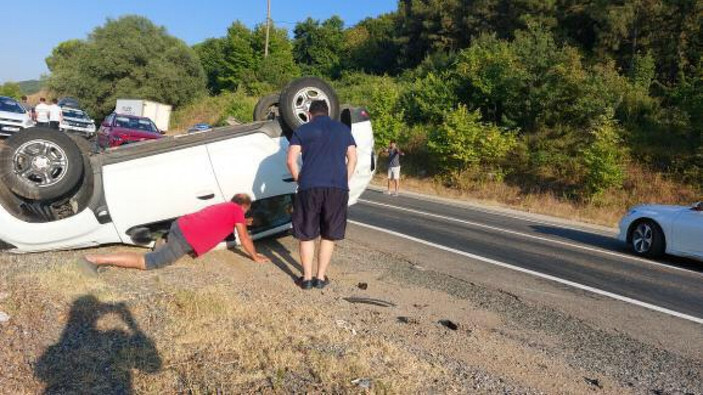 Yalova'da hatalı sollama kazası: 2 ölü