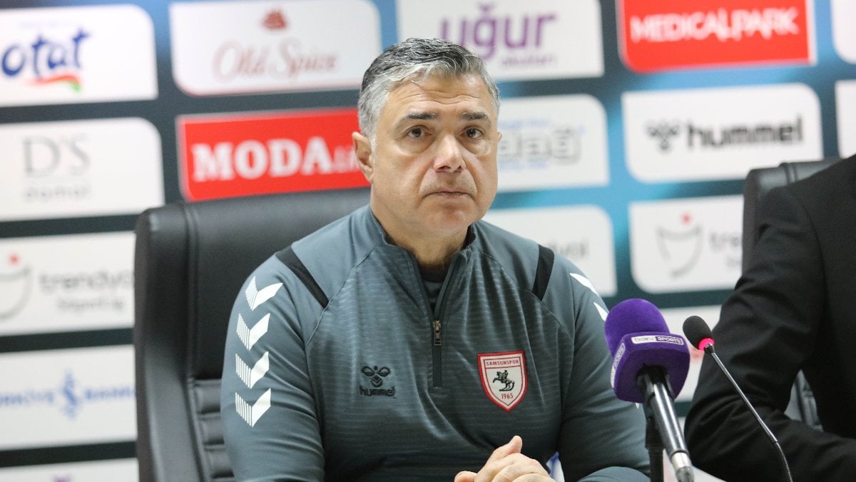 Samsunspor Teknik Sorumlusu Erkan Sözeri: 1 puan alabilirdik ama yapamadık