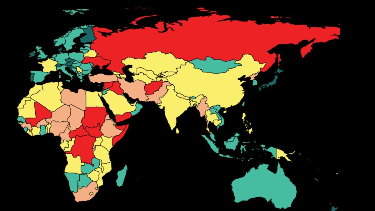 2023 yılında dünyanın en tehlikeli ülkeleri listesi açıklandı