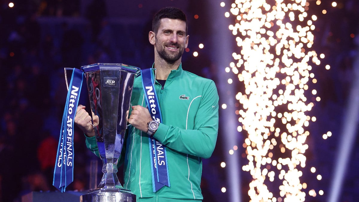 ATP Finalleri'nde şampiyon olan Novak Djokovic tarihe geçti