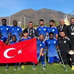 Avrupa Ampute Futbol Şampiyonlar Ligi kupasını Şahinbey Belediyespor kazandı