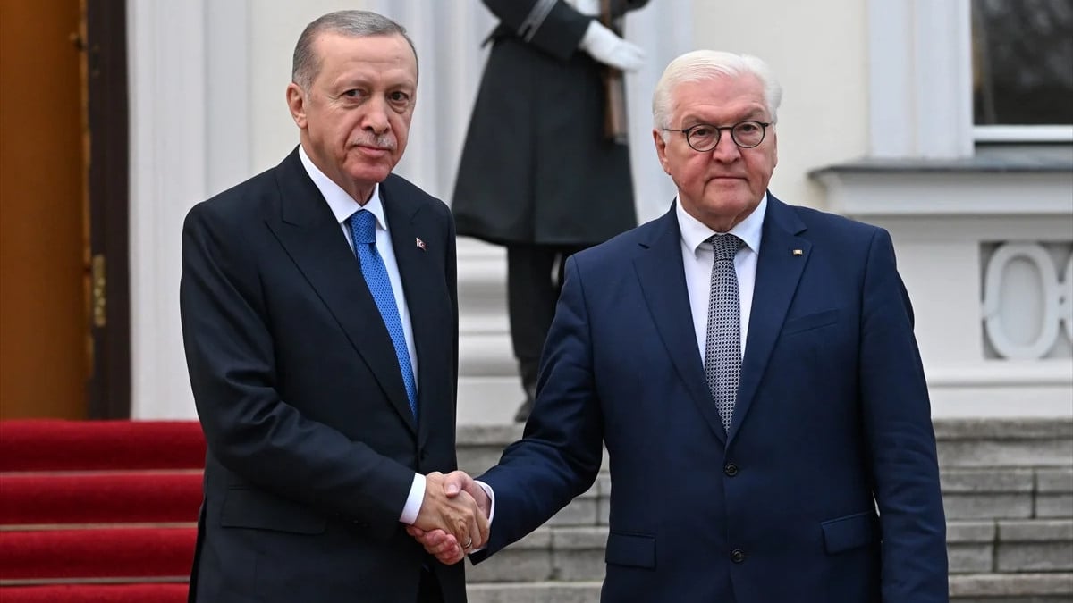 Cumhurbaşkanı Erdoğan, Almanya Cumhurbaşkanı Steinmeier ile görüştü