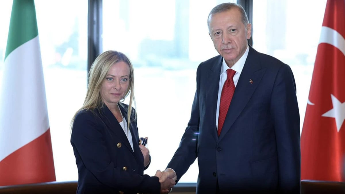 Cumhurbaşkanı Erdoğan, İtalya Başbakanı Meloni ile görüştü