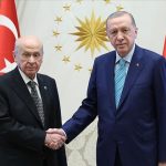 Cumhurbaşkanı Erdoğan, MHP Genel Başkanı Bahçeli'yi ağırladı