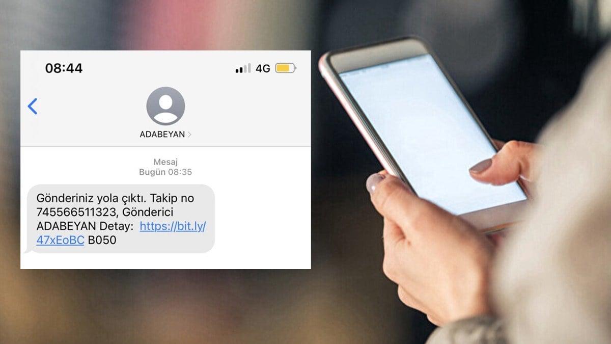 Dolandırıcıların yeni yöntemi: Adabeyan kargo mesajlarına dikkat!