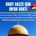 İHH'dan çağrı: Gazze için infak vakti