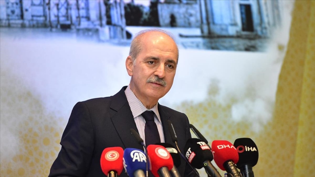 Numan Kurtulmuş: İsrail'in bugün Filistin'de yaptığı katliam, soykırımdır