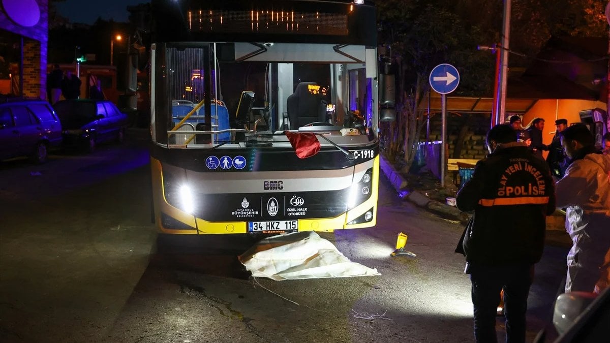 İstanbul’da İETT otobüsünün çarptığı kadın hayatını kaybetti