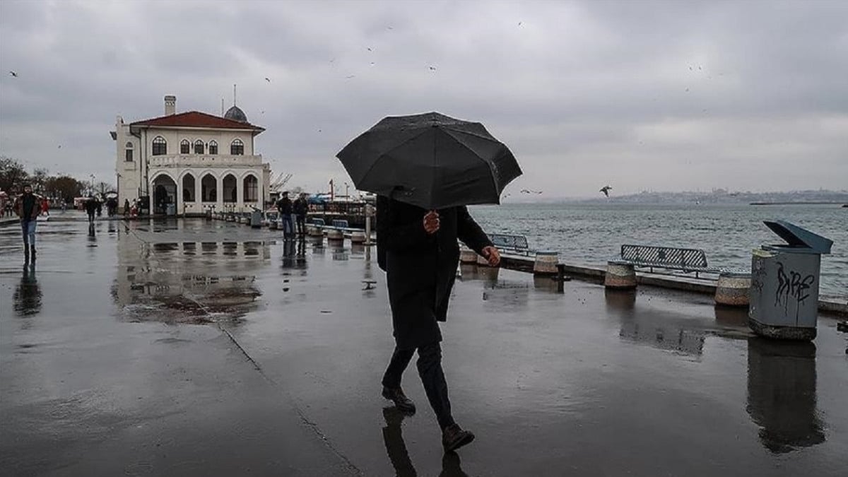 İstanbul'da sağanak yağış uyarısı