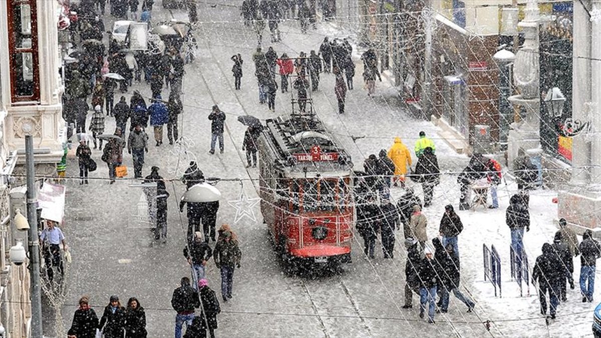 İstanbullular pazara dikkat! Meteoroloji 'kar kapıda' dedi