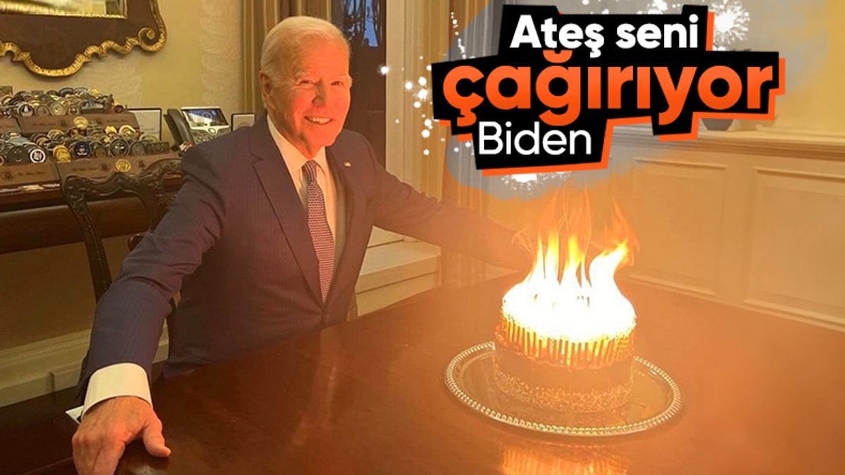 Joe Biden, 81'nci yaşını 81 mum ile kutladı