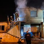 Kasyeri'de 2 katlı müstakil ev yangında kül oldu