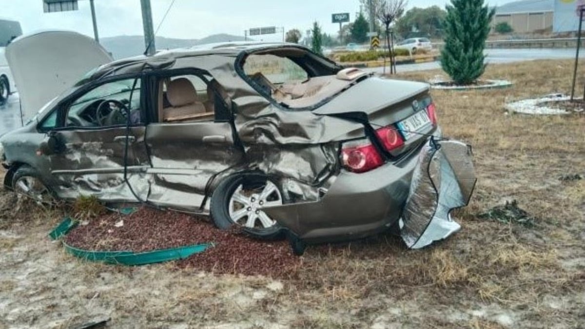 Manisa'da trafik kazası: 1 ölü