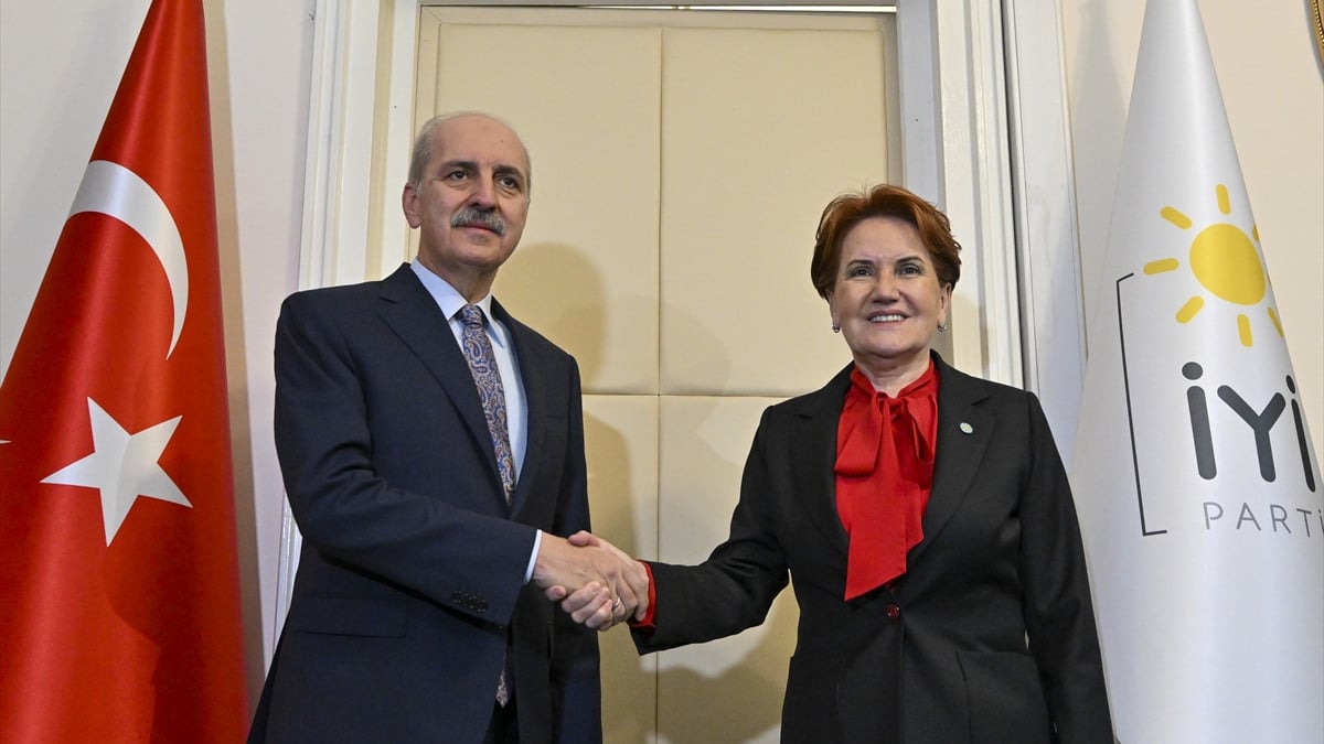 Numan Kurtulmuş, Meral Akşener'i ziyaret etti