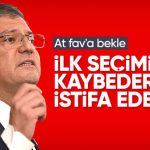 Özgür Özel ilk genel seçimi işaret etti! Kaybedersem bırakırım