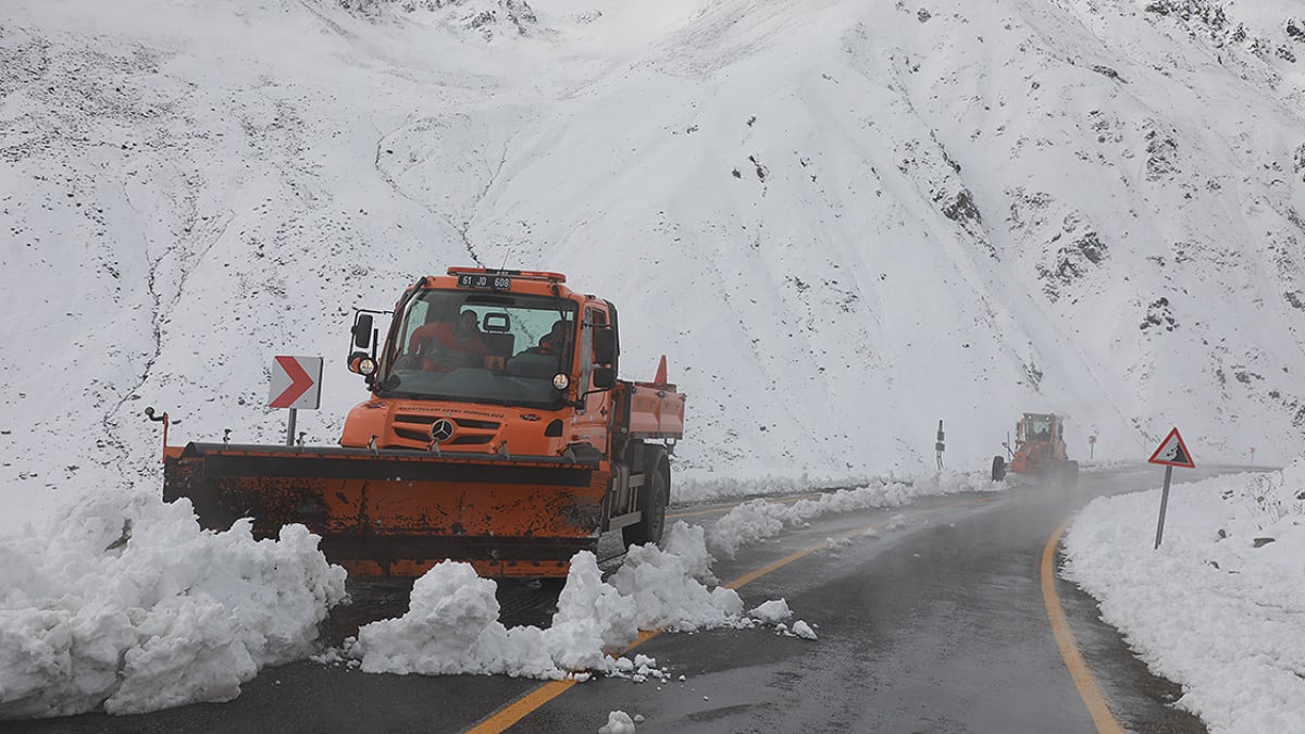 Rize ve Artvin için yoğun kar yağışı uyarısı yapıldı