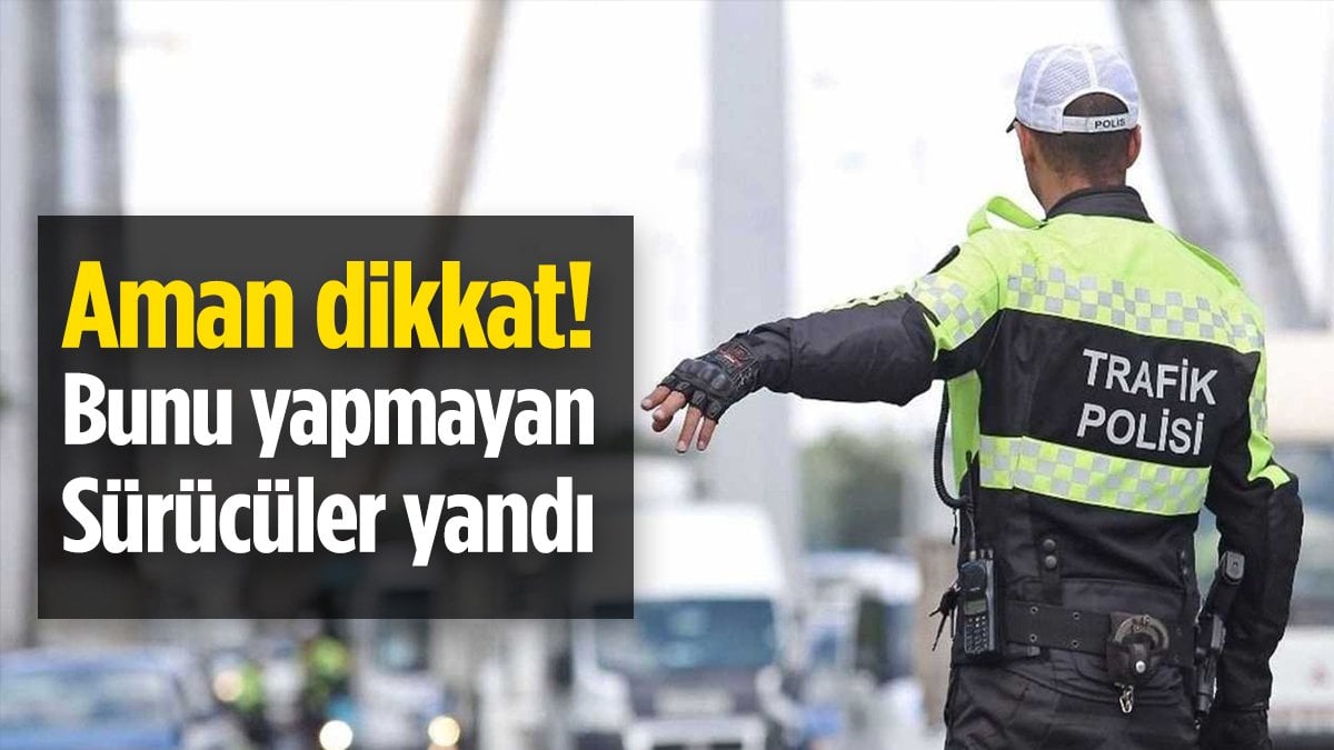 Sürücüler için tehlike yaklaştı: Son tarih 25 Kasım... Bunu yapmayana büyük ceza!