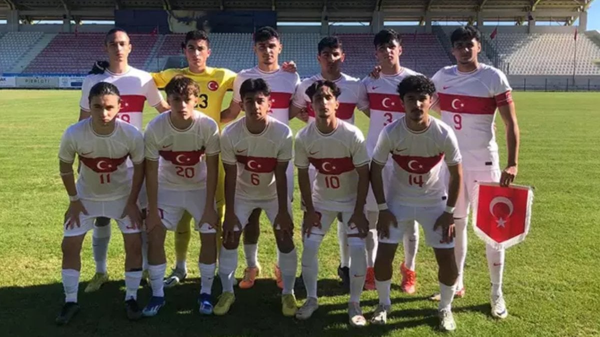 U17 Milli Futbol Takımı, Almanya'ya yenildi