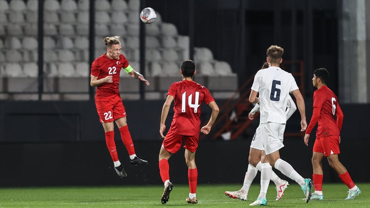 Ümit Milli Futbol Takımı, Slovenya ile berabere kaldı