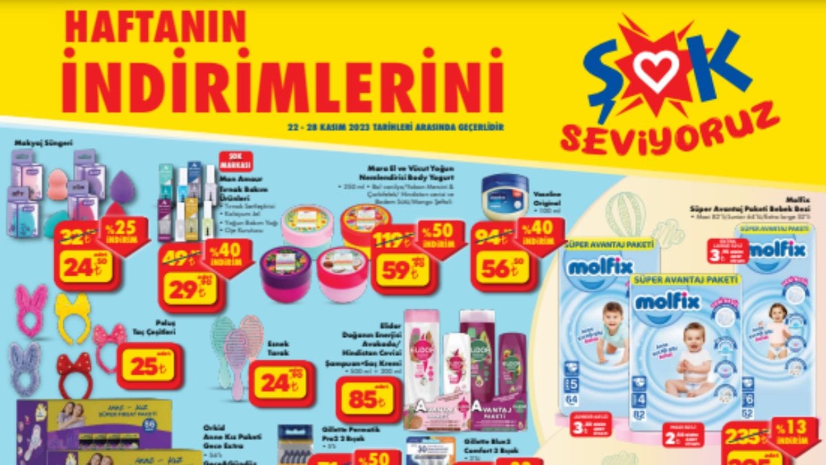 ŞOK’tan alışveriş çılgınlığı: Yüzde 50 indirimle rakiplerini kıskandıracak