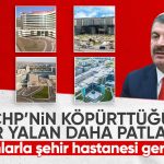 Şehir hastanelerinin bütçeyi yuttuğu iddiası bilgisizlik