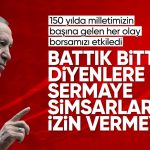 Cumhurbaşkanı Erdoğan, Borsa İstanbul 150. Yıl Gong Töreni'ne katıldı