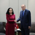 Cumhurbaşkanı Erdoğan, Kosovalı mevkidaşı Osmani-Sadriu ile görüştü