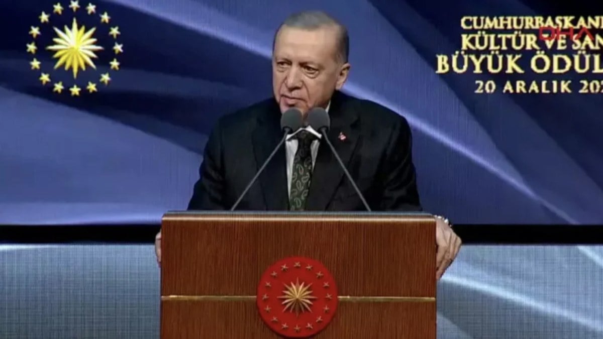 Cumhurbaşkanı Erdoğan'ın Kültür ve Sanat Büyük Ödülleri Töreni konuşması