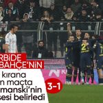 Dev derbide Fenerbahçe, Beşiktaş'ı üç golle geçti!