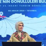 Emine Erdoğan afet ve insani yardım gönüllülerine hitap etti