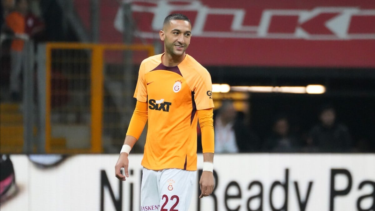 Hakim Ziyech: Galatasaray için futbol oynarken eğleniyorum