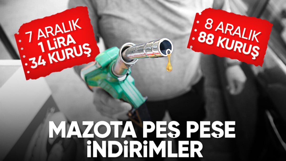 İndirim üzerine indirim! Araç sürücülerine müjde: Motorinde tabela değişiyor