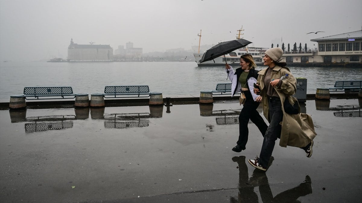 İstanbul ve İzmir dahil 14 kente Meteoroloji'den turuncu ve sarı uyarı