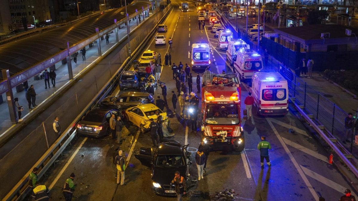 İstanbul'da son bir yılda trafik kazalarında 155 kişi hayatını kaybetti