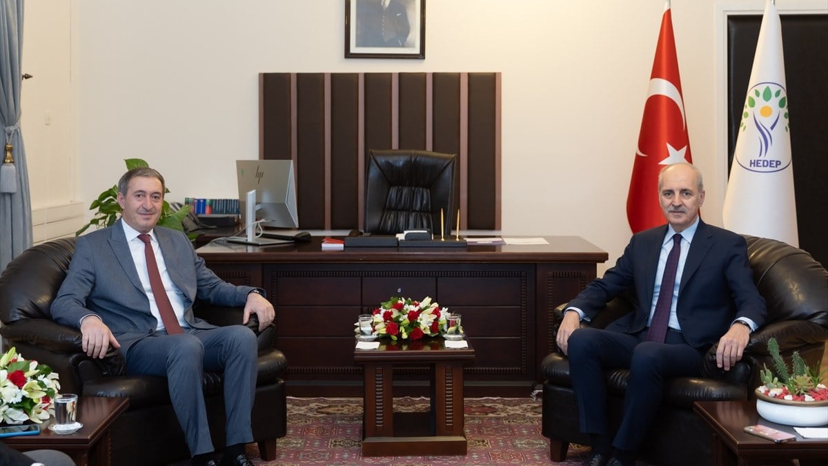 TBMM Başkanı Numan Kurtulmuş'tan HEDEP'e ziyaret